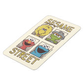 Sesame StreetVintage Character Comic Magnet (Linke Seite)
