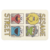 Sesame StreetVintage Character Comic Magnet (Horizontal)