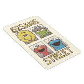 Sesame StreetVintage Character Comic Magnet (Rechte Seite)