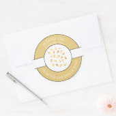 Sesamöl Runder Aufkleber (Umschlag)