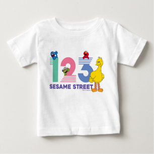Sesamstraße 123 baby t-shirt