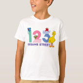 Sesamstraße 123 T-Shirt (Vorderseite)
