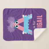 Sesamstraße | A ist für Abby Sherpadecke (Vorderseite (Horizontal))