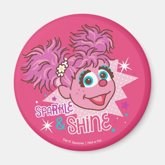 Sesamstraße | Abby Cadabby - Sparkle & Shine Magnet (Vorne)