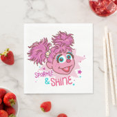 Sesamstraße | Abby Cadabby - Sparkle & Shine Serviette (Beispiel)