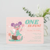 Sesamstraße - Abby Cadabby | Zum einen Spaß zum Ge Einladung (Stehend Vorderseite)