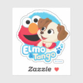 Sesamstraße | Abzeichen Elmo & Tango Aufkleber (Blatt)