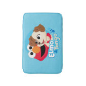 Sesamstraße | Abzeichen Elmo & Tango Badematte (Vorderseite Vertikal)