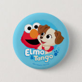 Sesamstraße | Abzeichen Elmo & Tango Button (Vorderseite)