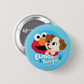 Sesamstraße | Abzeichen Elmo & Tango Button (Vorne & Hinten)