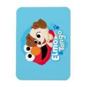 Sesamstraße | Abzeichen Elmo & Tango Magnet (Vertikal)