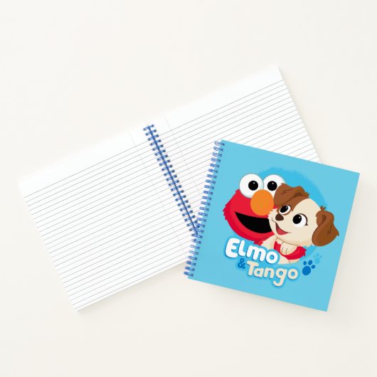 Sesamstraße | Abzeichen Elmo & Tango Notizblock (Innenseite)