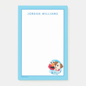 Sesamstraße | Abzeichen Elmo & Tango Post-it Klebezettel (Vorderseite)