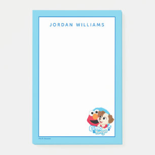 Sesamstraße Abzeichen Elmo & Tango Post-it Klebezettel