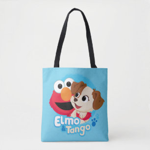 Sesamstraße   Abzeichen Elmo & Tango Tasche
