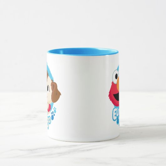 Sesamstraße | Abzeichen Elmo & Tango Tasse (Zentrum)