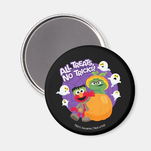 Sesamstraße | Alle Tricks keine Leckereien! Magnet (Vorderseite/Rückseite)