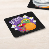 Sesamstraße | Alle Tricks keine Leckereien! Rechteckiger Pappuntersetzer (angewinkelt)