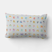 Sesamstraße | Alphabet - Buchstaben Lendenkissen (Rückseite)