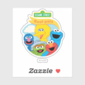 Sesamstraße Art Aufkleber (Blatt)