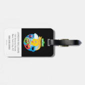 Sesamstraße Art Gepäckanhänger (Rückseite horizontal)