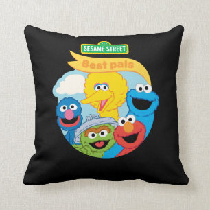 Sesamstraße Art Kissen