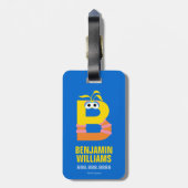Sesamstraße | B ist für Big Bird Gepäckanhänger (Rückseite vertikal)