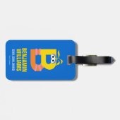 Sesamstraße | B ist für Big Bird Gepäckanhänger (Rückseite horizontal)