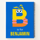 Sesamstraße | B ist für Big Bird Notizblock (Rückseite)