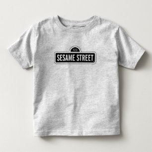 Sesamstraße   B&W-Logo Kleinkind T-shirt