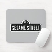Sesamstraße | B&W-Logo Mousepad (Mit Mouse)
