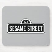 Sesamstraße | B&W-Logo Mousepad (Vorne)