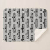 Sesamstraße | B&W-Logo Sherpadecke (Vorderseite (Horizontal))