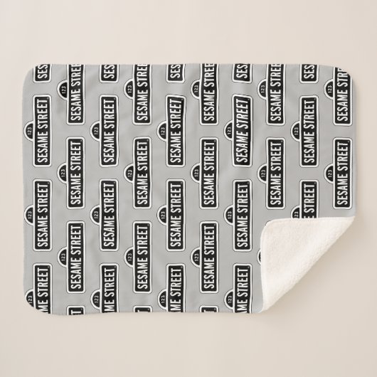 Sesamstraße | B&W-Logo Sherpadecke (Vorderseite (Horizontal))