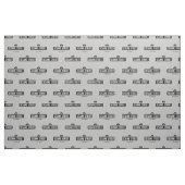 Sesamstraße | B&W-Logo Stoff (Fat Quarter (45,7 x 55,9 cm))