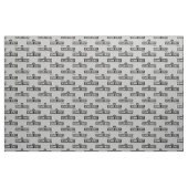 Sesamstraße | B&W-Logo Stoff (Yard (91,4 cm))
