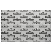 Sesamstraße | B&W-Logo Stoff (Fat Quarter (45,7 x 55,9 cm))