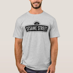 Sesamstraße   B&W-Logo T-Shirt