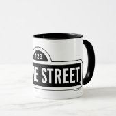 Sesamstraße | B&W-Logo Tasse (VorderseiteRechts)