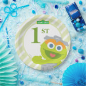 Sesamstraße Baby Oscar Grouch zum Geburtstag Pappteller (Party)