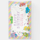 Sesamstraße | Baby's First Birthday Banner (Vertikal)