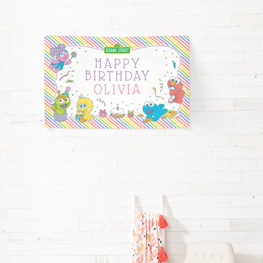 Sesamstraße | Baby's First Birthday Banner (InSitu)