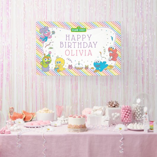 Sesamstraße | Baby's First Birthday Banner (Party)