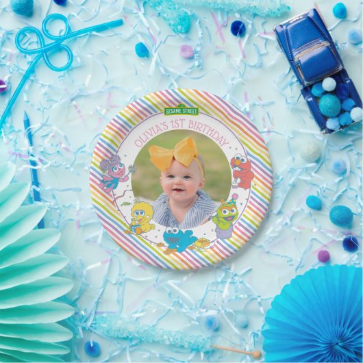 Sesamstraße | Baby's First Birthday Pappteller (Party)