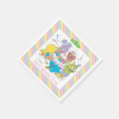 Sesamstraße | Baby's First Birthday Serviette (Ecke)