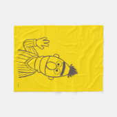 Sesamstraße | Bert Bright Fleecedecke (Vorderseite (Horizontal))