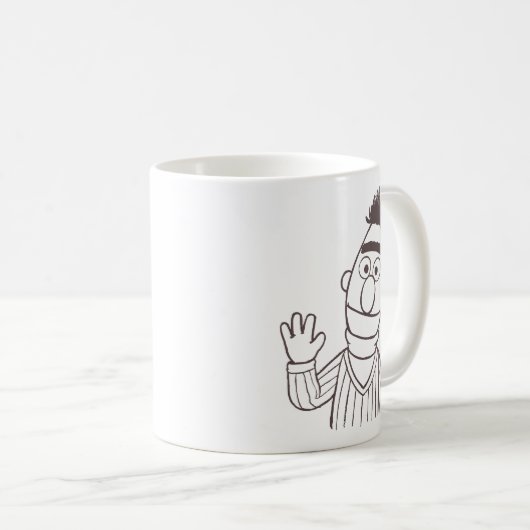Sesamstraße | Bert Bright Kaffeetasse (VorderseiteRechts)