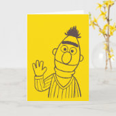 Sesamstraße | Bert Bright Karte (Gelbe Blume)