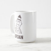 Sesamstraße | Bert Bright | Name hinzufügen Kaffeetasse (Vorderseite Links)