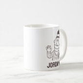 Sesamstraße | Bert Bright | Name hinzufügen Kaffeetasse (VorderseiteRechts)